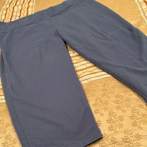J Jill dark gray pants, Pima Cotton Blend, Slim Leg, Cropped, “Pure Jill,” XL